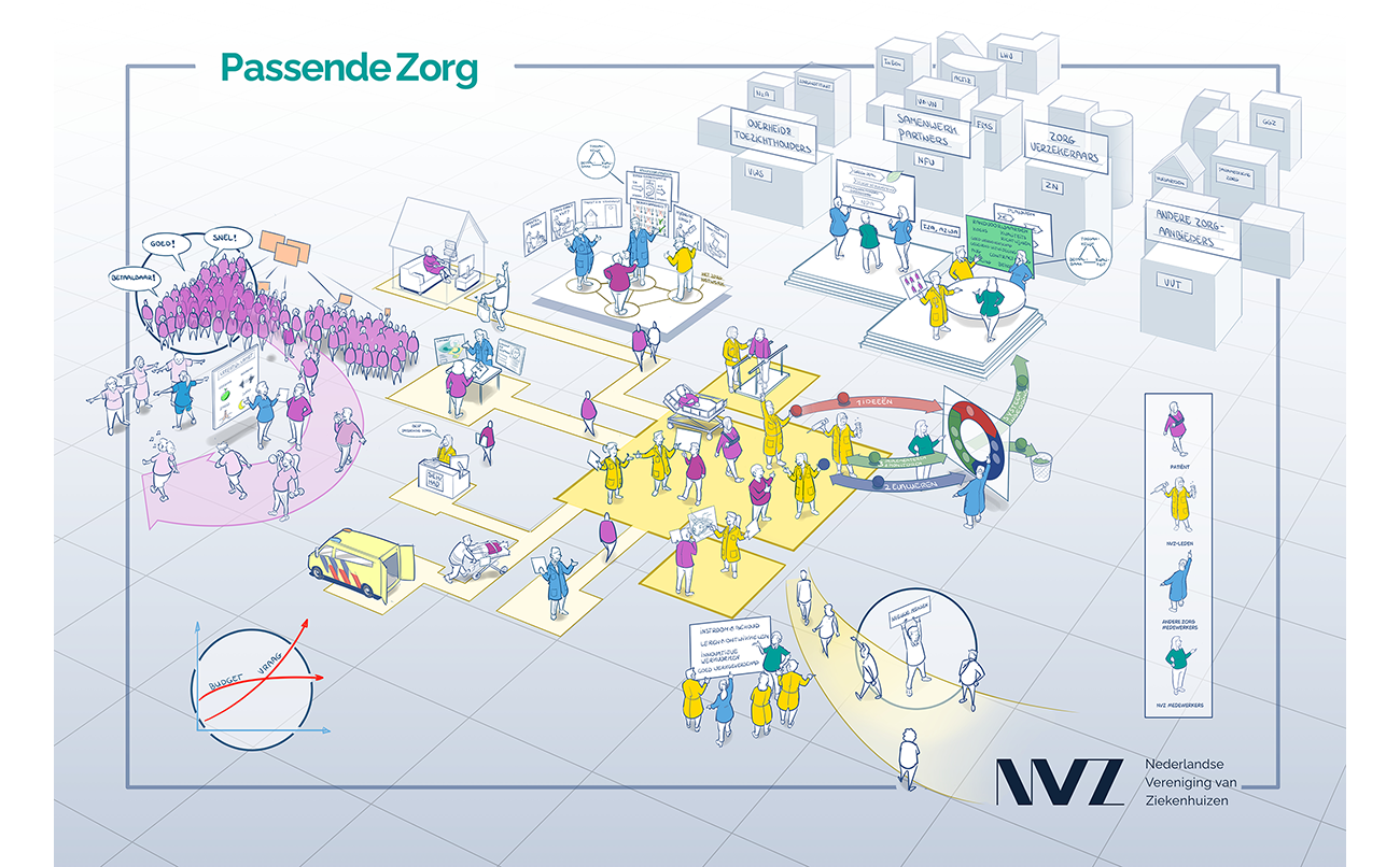Visueel overzicht Passende zorg