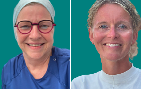 foto van Johanna Bilker en Siegrit te Velde