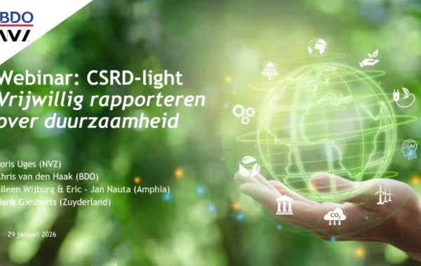 schermbeeld met titel CSRD webinar