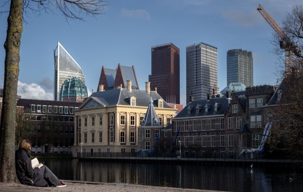 Hofvijver in Den Haag