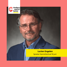 Lucien Engelen, spreker op Kennisfestival Anders werkt beter