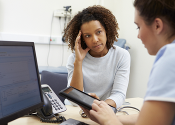 Patient in gesprek