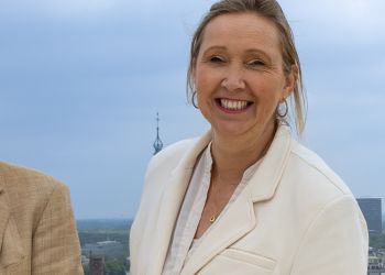 Ingrid Wolf en Ad Melkert, foto door Amber Oomen