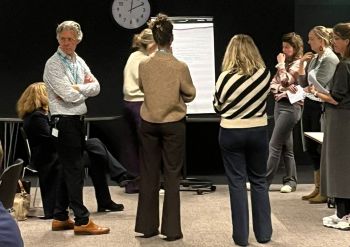 overleg tijdens kennisnet live bijeenkomst