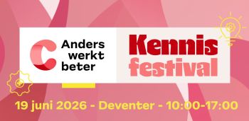 Logo Kennisfestival anders werkt beter