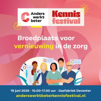 Aankondiging Anders werkt beter Kennisfestival