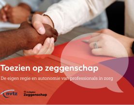 Twee schuddende hadden in het kader van toezien op zeggenschap