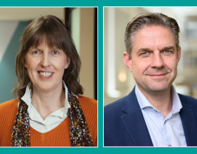 Inge de Wit en Martijn Wiesenekker